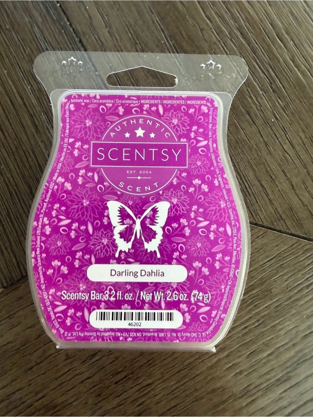 Scentsy Darling Dahlia Wax Bar